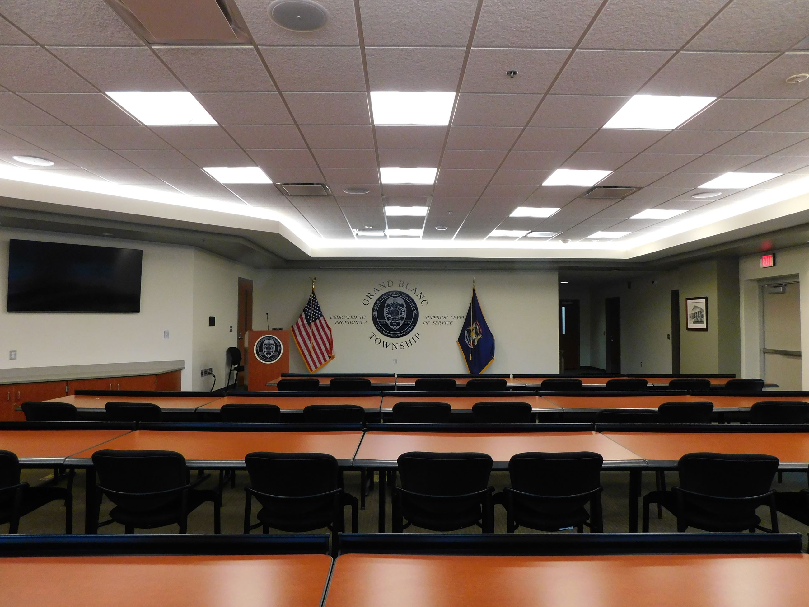 Grand Blanc Township Police's Community Room