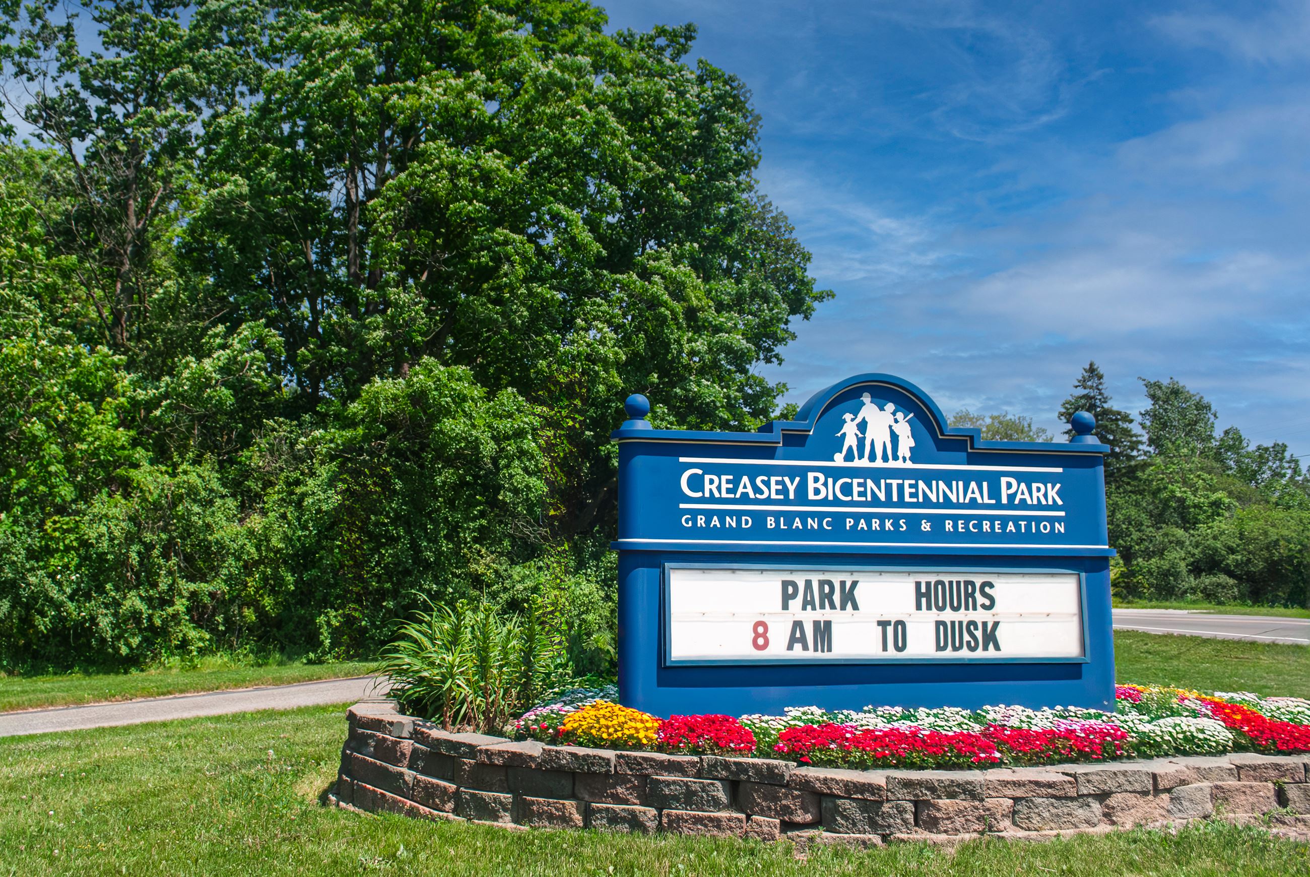 Bicentennial Park Sign